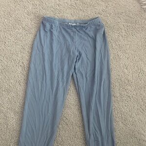 Blue Casual Pants